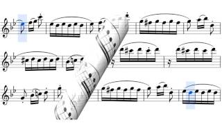 Altes Flute MethodⅡ 18− 6 フルート練習曲