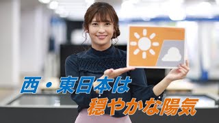 お天気キャスター解説 あす11月24日(火)の天気