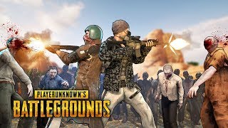 АРМИЯ ЗОМБИ ПРОТИВ ЮТУБЕРОВ - PUBG ZOMBIE