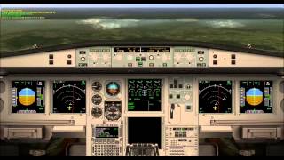 Full Flight London Heathrow to Frankfurt am Main A340, X-Plane 10