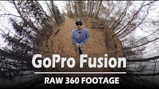 GoPro Fusion 360 Raw Footage
