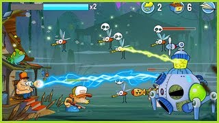 Swamp Attack Episode 4 Level 1-10 With Boss Fight Gameplay Walkthrough