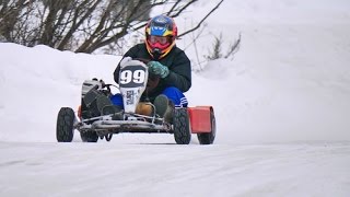 Зимний картинг Киров 2015. 2 этап - г.Слободской
