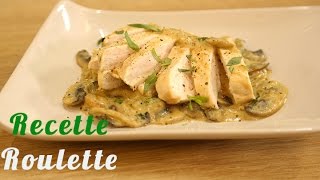 Poulet à la moutarde et à l'estragon !