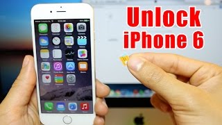 How To Unlock Iphone 6 on any iOS - AT&T, T-mobile, Rogers, Vodafone, Orange, etc.