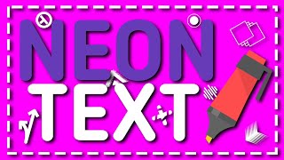 КАК СДЕЛАТЬ "НЕОН" ТЕКСТ НА АНДРОИД | HOW TO MAKE "NEON" TEXT ON ANDROID