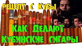 КАК ДЕЛАЮТ КУБИНСКИЕ СИГАРЫ HOW TO MAKE CUBAN CIGARS