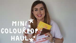 MINI COLOURPOP HAUL - APRIL 2019