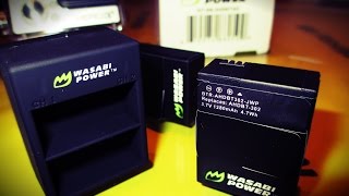 Wasabi Power(1280mAh) vs GoPro HERO 3 + Black Edition(1180mAh)