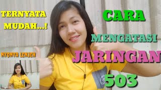 JARINGAN ERROR 503,CARA MENGATASINYA