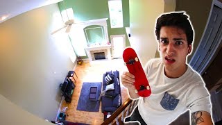 HANDBOARDING MY NEW HOUSE
