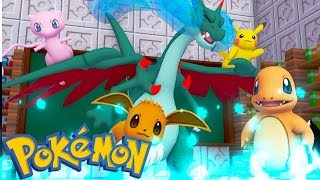 Minecraft - VIDA DE POKEMON - MEGA CHARIZARD VOLTOU NA ESCOLA POKEMON!!