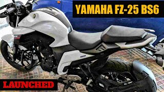 Finally 2020 YAMAHA FZ-25 and FZS-25 Bs6 Launched in INDIA | Price | New Changes | Complete Detail