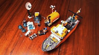LEGO City 60062 Arctic Icebreaker Speed Build