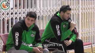 Oz Blayzer and John DiBartolomeo visited Hogim School