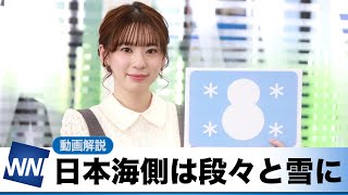 お天気キャスター解説 あす 12月25日(土)の天気