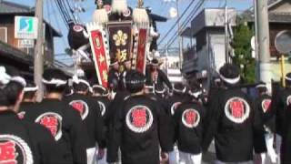 平成２１年９月１３日　泉大津市板原町のだんじり