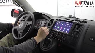Volkswagen Caravelle - установка Android-мультимедиа и камеры заднего вида