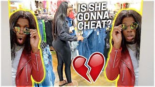 SPYING ON MY GIRLFRIEND IN PUBLIC!!!? **EXPOSED**