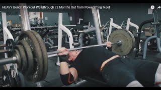 VitruvianPhysique - HEAVY Bench Workout Walkthrough