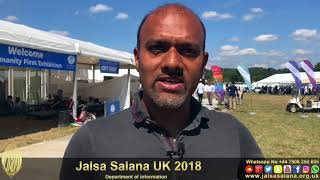 #JalsaVisitor: Waleed Nasir from Germany