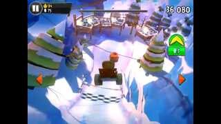 Angry birds Go Sub Zero! Серия 73! Ледяные Брызги! РЕД РУЛИТ! Энгри Бердз ГОУ прохождение