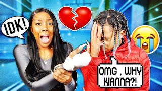 I WAS RUSHED TO THE HOSPITAL AND HAD TO GET STICHES (I CAN'T BELIEVE THIS HAPPENED) !!!