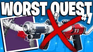 Destiny 2 - The Worst Weapon Quest In HISTORY! #1