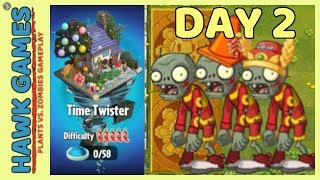 Plants vs Zombies 2 Time Twister World Day 2 Player's Choice