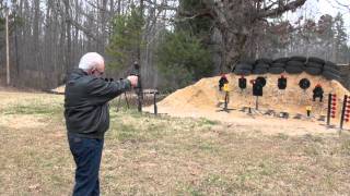 Ruger SR22 .22 LR Pistol Shooting