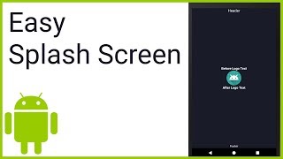 Easy Splash Screen - Android Studio Tutorial