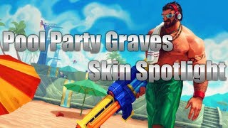 Pool party Graves Skin Spotlight