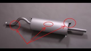 Как выбрать ГЛУШИТЕЛЬ на ваз 2108, 2109, 21099, 2110, 2111, 2112, 2113, 2114, 2115
