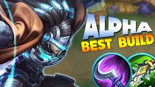 Mobile Legends ALPHA BEST BUILD! +Tips & Tricks