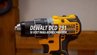DeWalt DCD 791 18 VOLT BRUSHLESS AKKU BOHRSCHRAUBER ? | REVIEW