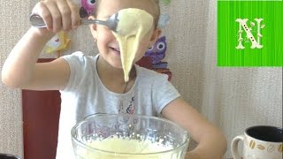 Rainbow cupcakes. Радужные кексы
