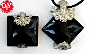 Кулоны и фурнитура из эпоксидной смолы своими руками/Epoxy resin jewelry