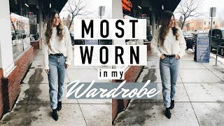 MOST WORN ITEMS IN MY WARDROBE | WARDROBE STAPLES