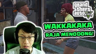 NGAKAK! DEREK MOBIL ORANG! GTA 5 Story Mode #5 -  MAIN AMPE TAMAT!