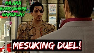 Yakuza Kiwami - Majima Everywhere Gameplay: Mesuking Duel!