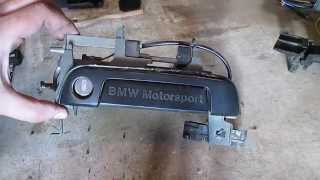 Как снять ручку двери BMW e36