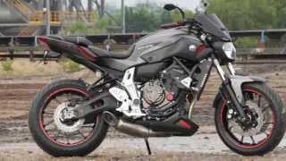YAMAHA MT-07 "Red Max" Akrapovic By Planet Racing