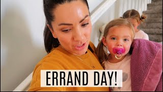 Day in the Life of a Stay At Home Mom of 5 | Errand Day | Momlife | Meeshmas 4