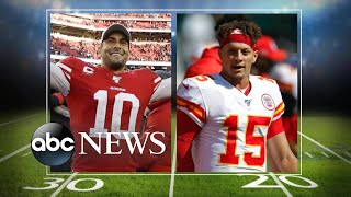 Super Bowl quarterbacks speak out ahead of showdown in Miami l ABC News