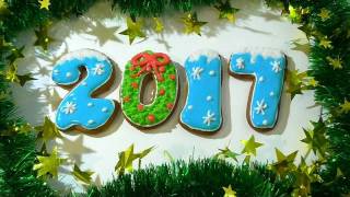 Новогодние пряники Как украсить пряники глазурью  Christmas gingerbread