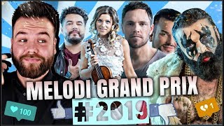 Sjekker ut sangene i Melodi Grand Prix 2019!