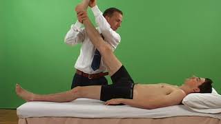 Straight leg raise test - Lasegue’s sign