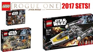LEGO Star Wars Rogue One 2017 Set Pictures! + My First Impressions!