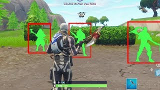 Hacking on Skull Trooper in Fortnite!