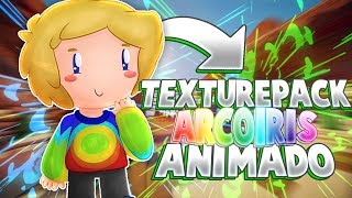 ESTE TEXTURE PACK ES DE ARCOIRIS ANIMADO!  - Rainbow 32x FPS Pack!